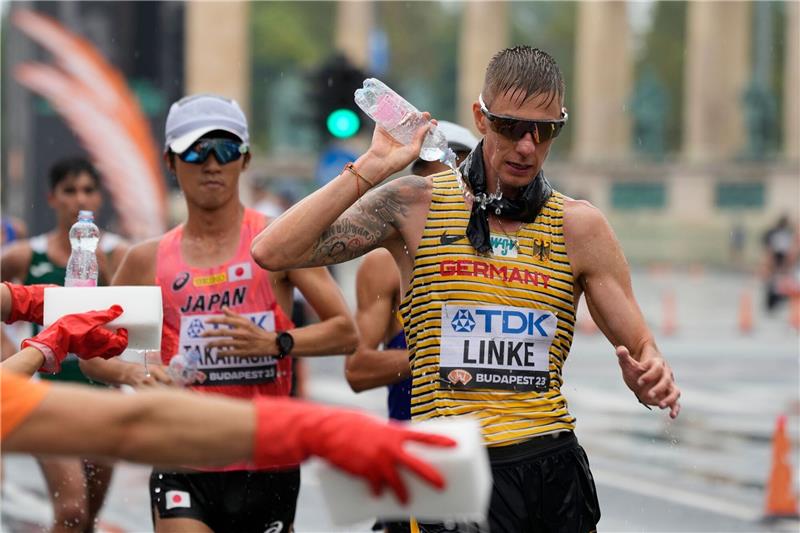 Christopher Linke hat bei der WM über 20 Kilometer Gehen den fünften Platz belegt.