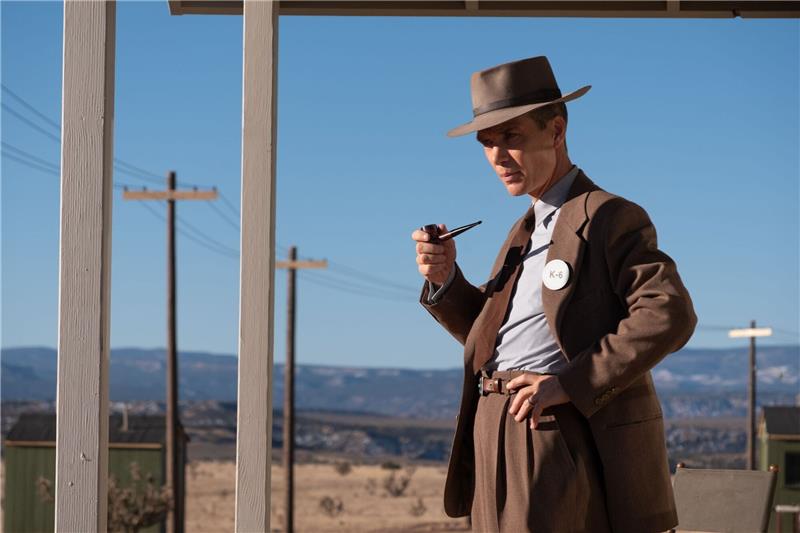 Margot Robbie und Cillian Murphy für SAG-Awards nominiert Cillian Murphy als J. Robert Oppenheimer in einer Szene des Films "Oppenheimer".