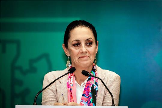 Claudia Sheinbaum räumte den Posten als Bürgermeisterin von Mexiko-Stadt.