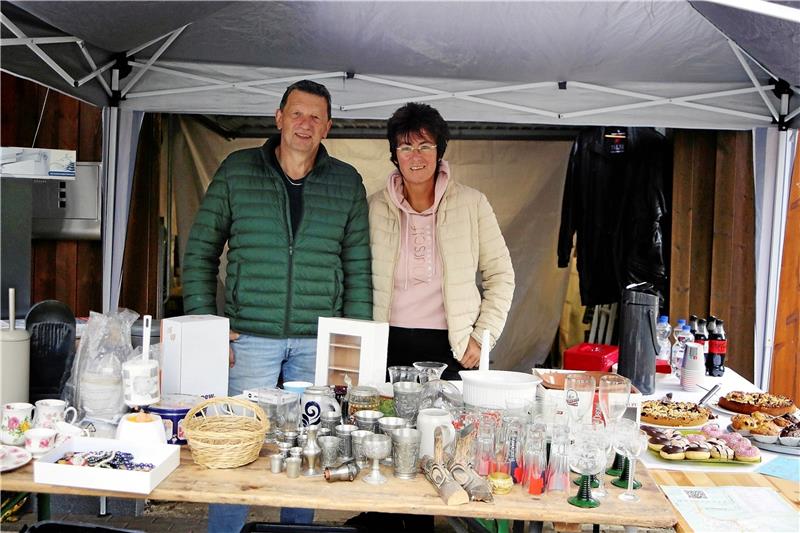Flohmarkt Altenau: Anmeldung ab sofort möglich Claudia und Dirk Körner sind wieder im Orga-Team des Flohmarkts. Archivfoto: Jung