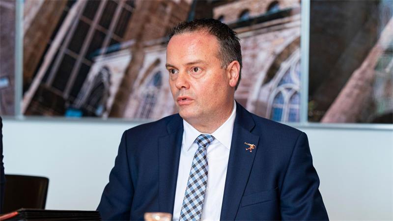 Claudio Griese bleibt Oberbürgermeister von Hameln. (Archivbild)