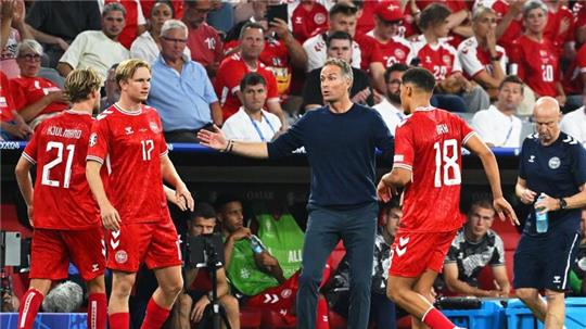 Coach Kasper Hjulmand sieht seine Dänen gegen die DFB-Elf nicht chancenlos.