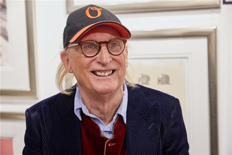 Comedian und Maler Otto Waalkes denkt nicht an einen Ruhestand.
