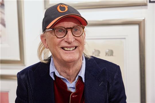 Comedian und Maler Otto Waalkes denkt nicht an einen Ruhestand.
