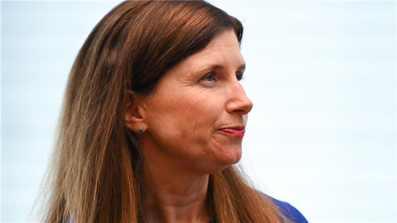 Unicredit-Chef zu Commerzbank-Kauf: „Wir haben einen Plan“ Commerzbank-Chefin Bettina Orlopp will die Eigenständigkeit des Frankfurter Dax-Konzerns verteidigen. (Archivbild)