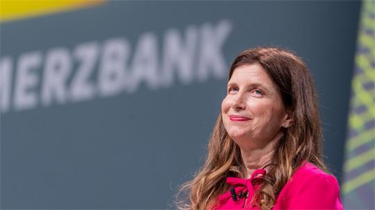 Commerzbank-Chefin Orlopp will die Übernahme gestalten. (Archivbild)