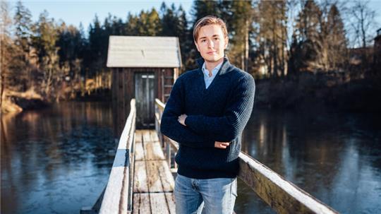 Constantin Weigel ist der CDU-Direktkandidat für die bevorstehende Bundestagswahl.