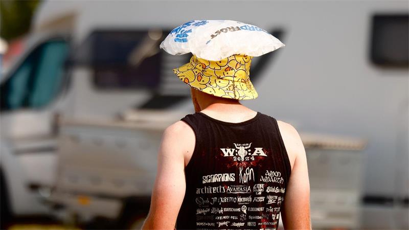 Cool bleiben in Wacken