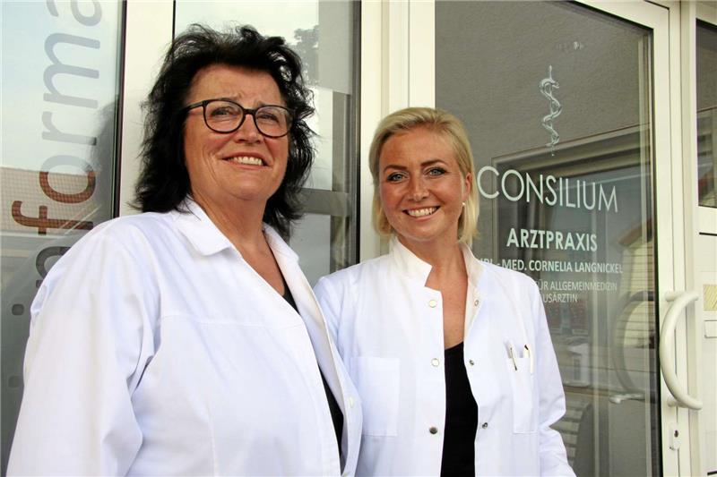 Cornelia Langnickel und ihre Tochter Liane-Johanna kümmern sich seit gemeinsam um die Patienten in Wolfshagen und Lautenthal. Fotos: Ciszewski