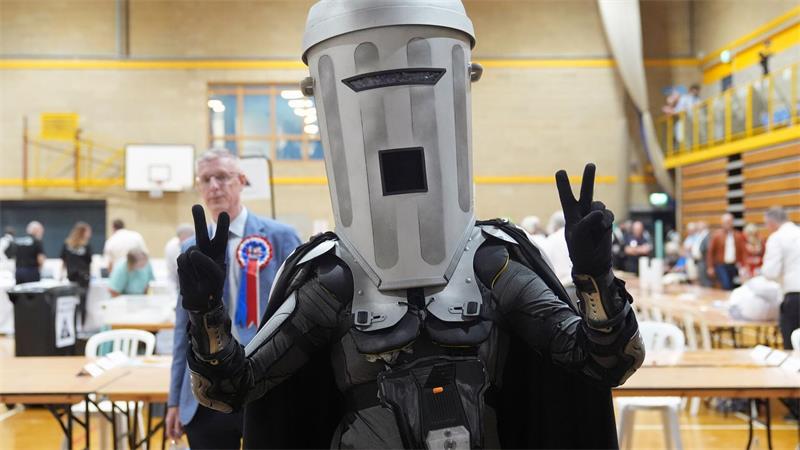 Count Binface tritt zur Nachwahl in Clacton an