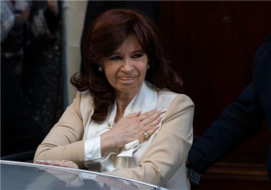 Cristina Fernandez de Kirchner, ehemalige Präsidentin und aktuell Vizepräsidentin von Argentinien.