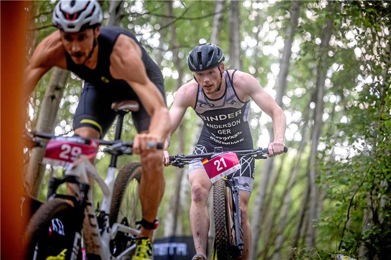 Cross-Triathlet Scott Anderson ist Deutscher Vizemeister über 1,5 Kilometer Schwimmen, 37 km Rad und 10 km Laufen. Foto: Carel du Plessis/Xterra Europe