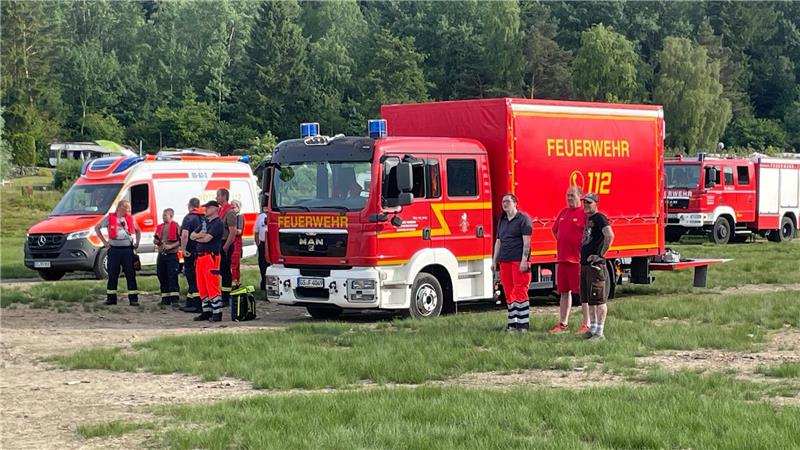DLRG und Feuerwehr sind am Sonntag im Einsatz.