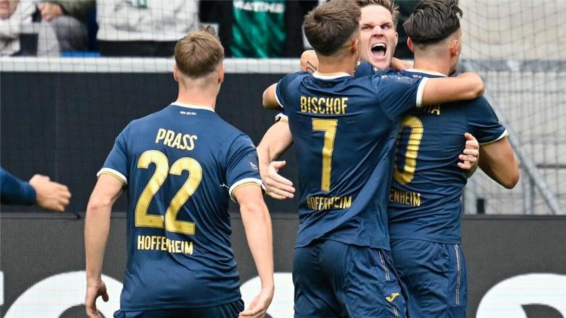 Da war die Welt für die TSG Hoffenheim noch in Ordnung: Jubel über das 1:0-Führungstor gegen Bremen.