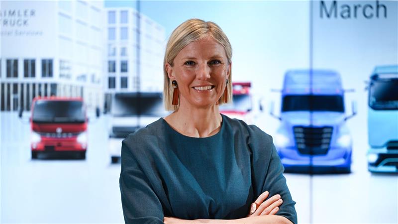 Daimler-Truck-Chefin Karin Rådström: Herausforderndes Geschäftsumfeld. (Archivbild)