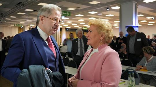 Damals noch Partner, heute erbitterte Gegner: Hans-Georg Maaßen und Sylvia Pantel. (Archivbild) 