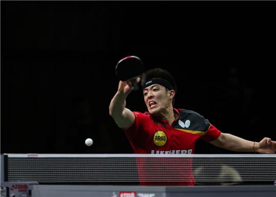 Dang Qiu ist bei der Tischtennis-WM im Achtelfinale ausgeschieden.