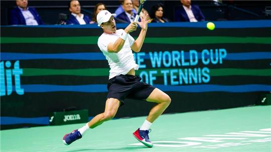 Daniel Altmaier konnte das deutsche Tennis-Team nicht in Führung bringen.