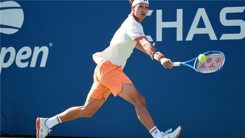 Daniel Altmaier konnte seine Partie gegen Alex De Minaur nicht zu Ende spielen.