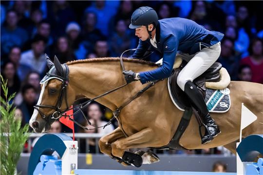 Daniel Deußer aus Deutschland in Aktion.