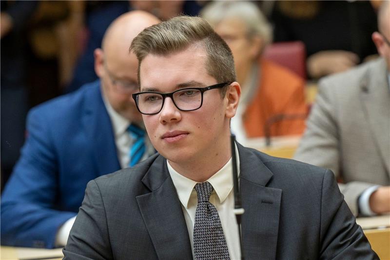 AfD-Spitze plant Ausschlussverfahren gegen Halemba Daniel Halemba sitzt für die AfD im bayerischen Landtag.