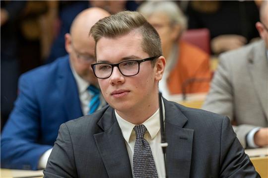 Daniel Halemba sitzt für die AfD im bayerischen Landtag.