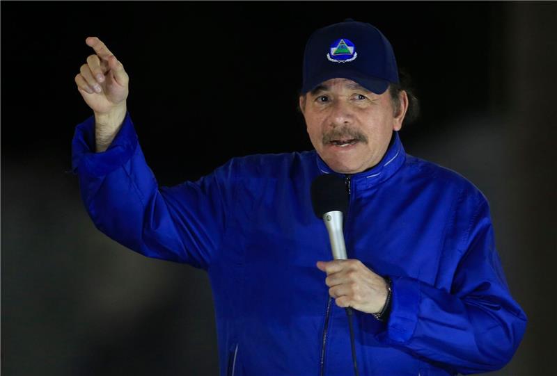 Nicaragua bürgert 94 weitere Regierungskritiker aus Daniel Ortega, Präsident von Nicaragua, regiert ununterbrochen seit 16 Jahren.