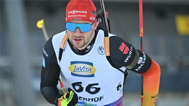 Ernüchterung bei DSV-Biathleten nach schwachem Auftakt Danilo Riethmüller schoss dreimal daneben.