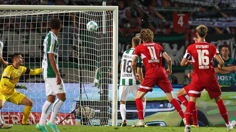 VfB spaziert in zweite Pokal-Runde: 5:0 in Münster Das 3:0 durch Pascal Stenzel beseitigte schon vor der Pause letzte Zweifel am Pokalerfolg der Stuttgarter in Münster.