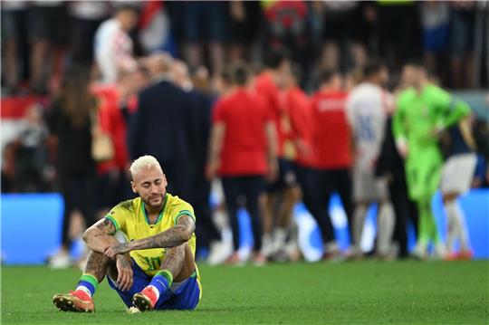Das Aus im Viertelfinale ist für Neymar und Brasilien eine große Enttäuschung.