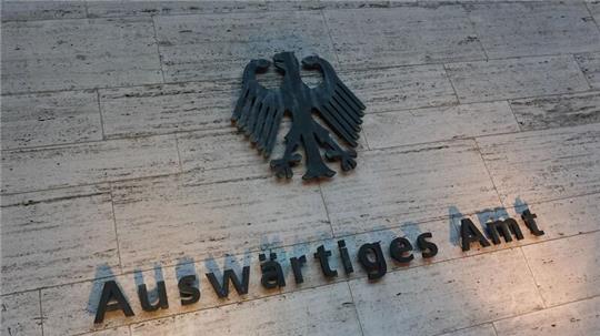 Das Auswärtige Amt in Berlin.