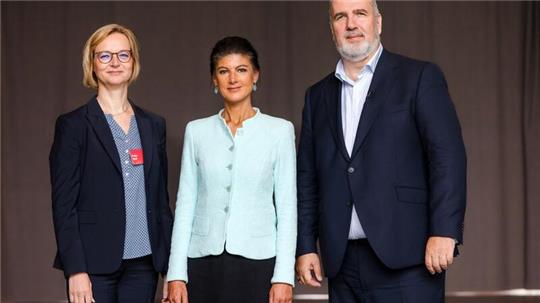 Das BSW will den Umgang mit der AfD pragmatischer handhaben. (Archivbild)