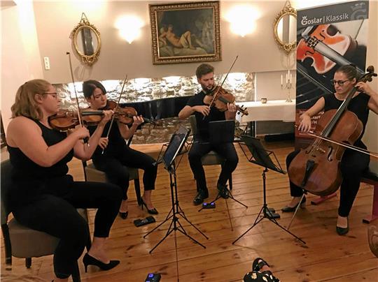Das Barbican-Quartett beim Serenaden-Abend in Goslar.  Foto: Privat