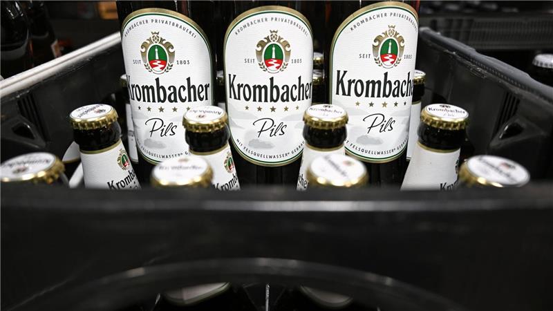 Diese Marken sind am häufigsten im Sonderangebot Das Bier von Krombacher war zuletzt häufig im Angebot. (Symbolbild)