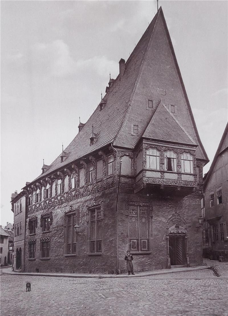 Das Goslarer Brusttuch: Vom Patrizierhaus zum Hotel Das Brusttuch im Jahr 1893.