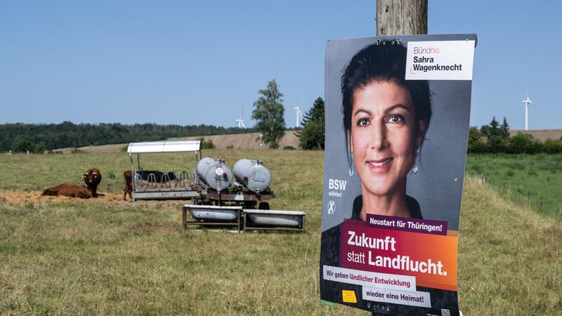 CDU und SPD mit der Wagenknecht-Partei - geht da was? Das Bündnis Sahra Wagenknecht wird in Thüringen als potenzieller Regierungspartner gehandelt. Doch schon vor der Wahl stellt es Bedingungen.