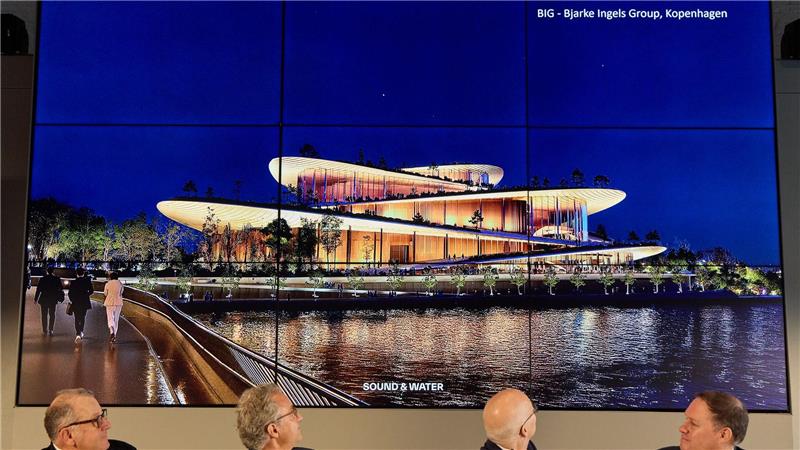 Das Büro Bjarke Ingels Group hat den Wettbewerb gewonnen.