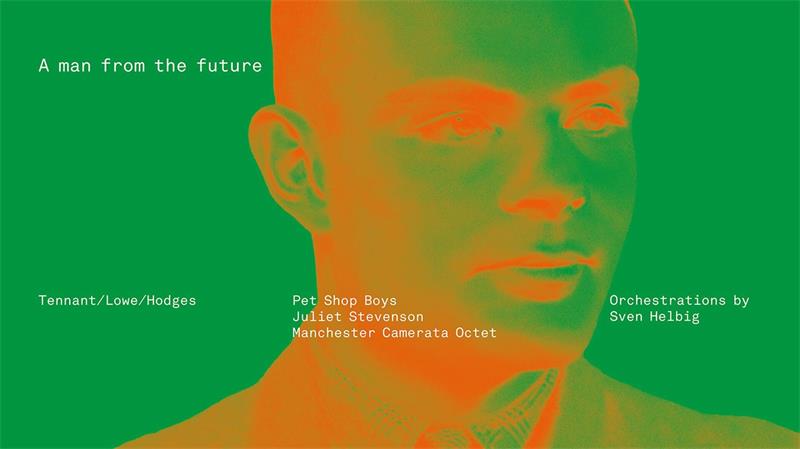 Das Cover des neuen Albums der Pet Shop Boys, „A Man From The Future“. (Handout)