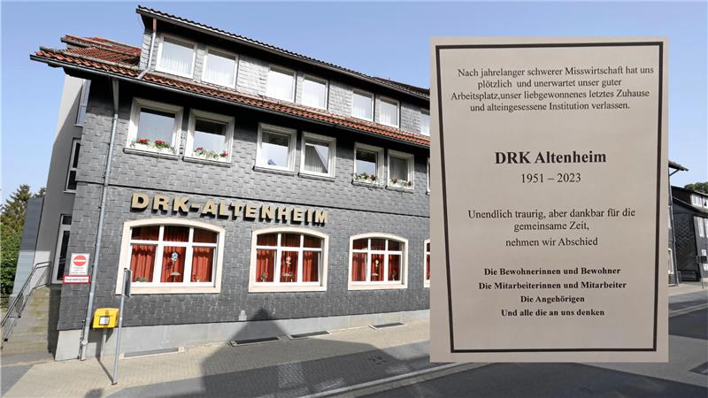 Abschied vom DRK-Altenheim in Clausthal-Zellerfeld Das DRK-Altenheim in Clausthal-Zellerfeld wird schließen. Archivfoto: Neuendorf/Privat