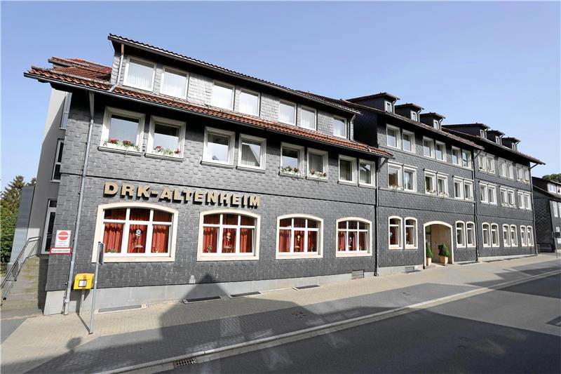 Das DRK-Altenheim ist seit Ende Mai geschlossen. Wie es mit dem Gebäude weitergeht, ist noch ungewiss. Archivfoto: Neuendorf