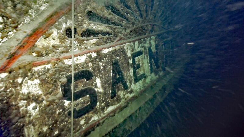 Neuer Anlauf bei Dampfschiff-Bergung im Bodensee Das Dampfschiff „Säntis“ auf dem Grund des Bodensees.