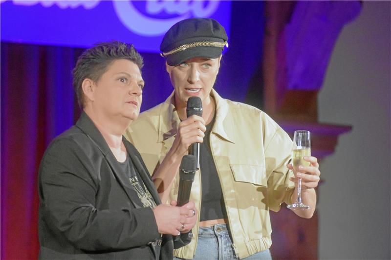 Das Duo Heger &amp; Maurischat. Foto: Berg
