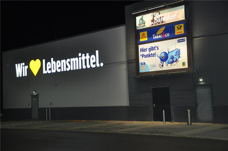 Das E-Center erwacht zum Leben.