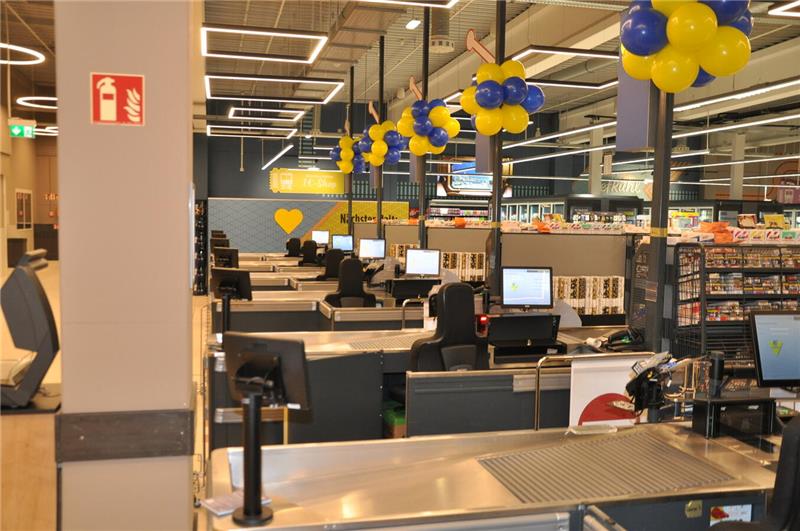 Das E-Center erwacht zum Leben.