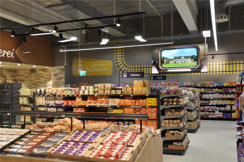 Das E-Center erwacht zum Leben.