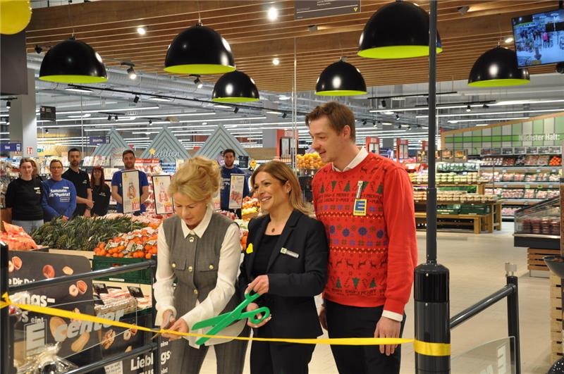 Das E-Center erwacht zum Leben.