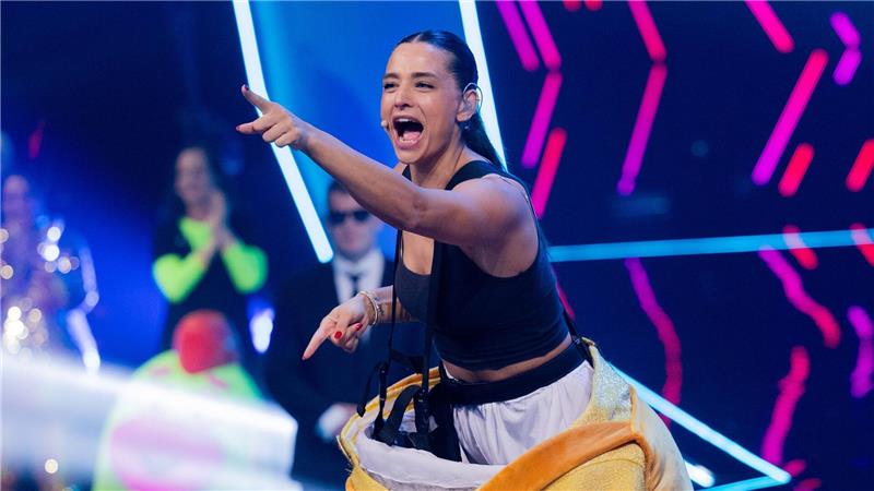 Das Ei-Kostüm trug Amira Aly. Sie wurde Viertplatzierte. 