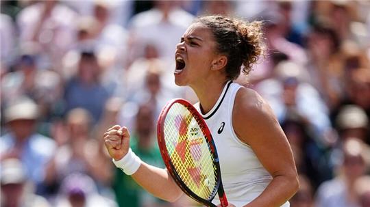Das Endspiel in Wimbledon ist ein großer Erfolg für Jasmine Paolini.
