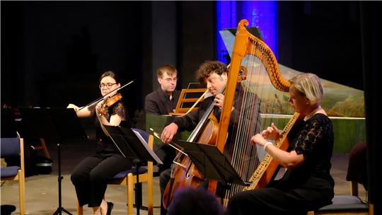 Das Ensemble Concerto Stella Matutina aus Österreich spielt ein Konzert voll innerer Freude und Leidenschaft.  Fotos: Zietz