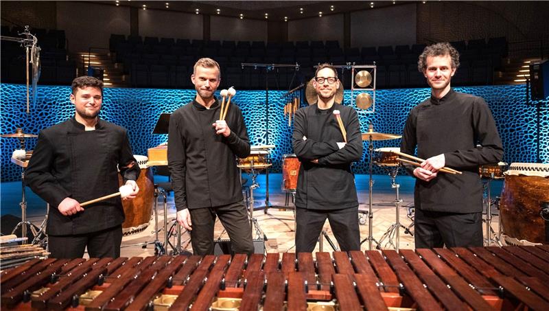 Bad Harzburger Musiktage: Ab sofort gibt es Tickets Das Ensemble „Elbtonal Percussion“ tritt in diesem Jahr im Rahmen der Harzburger Musiktage auf, die von der Kulturförderung profitieren. Foto: Dimitrij Leltschuk